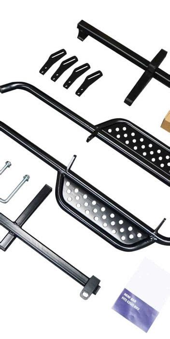EZGO RXV Golf Cart Nerf Bars / Running Boards (set of 2).